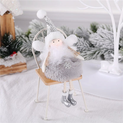 Christmas Feather Angel Pendant