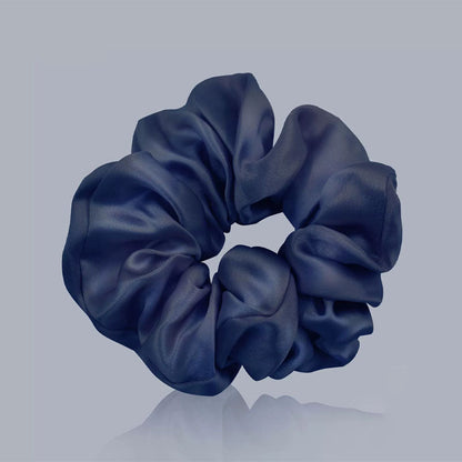 Minimalist Mulberry Silk Solid Color Silk Scrunchies