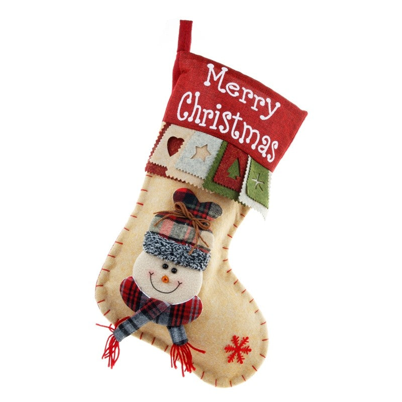 Santa Snowman Three-Dimensional Decoration Gift Bag Gift Bag