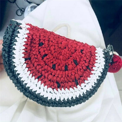 Cute Handmade Children Woven Bag