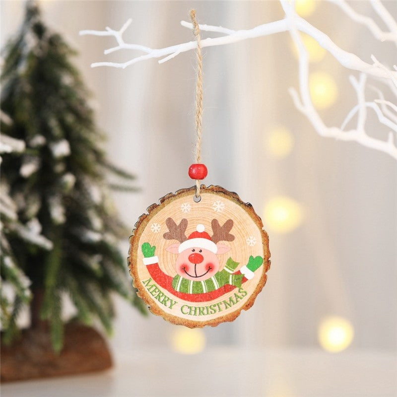 Wooden Christmas Tree Ornament