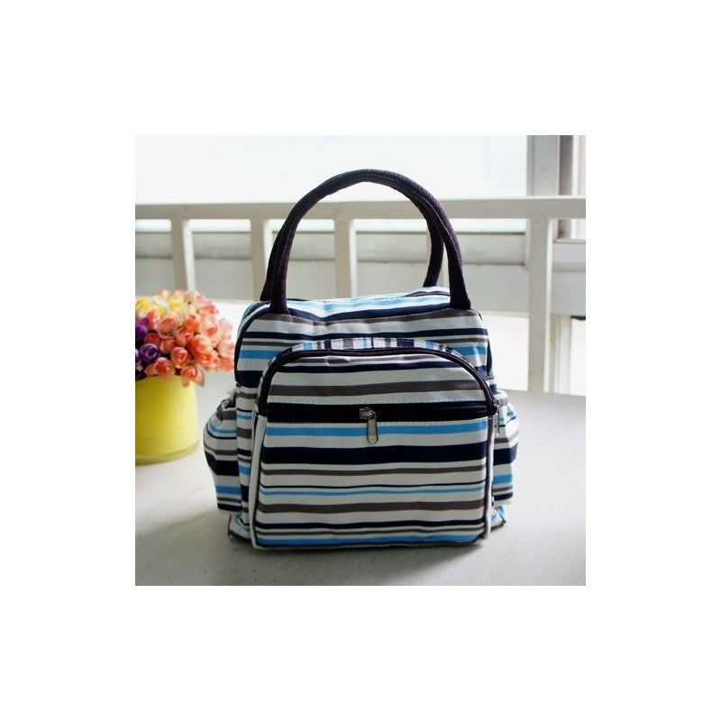 Pink Rabbit Polka Dot Striped Paige Lily Elephant Bento Bag Lunch Box Bag