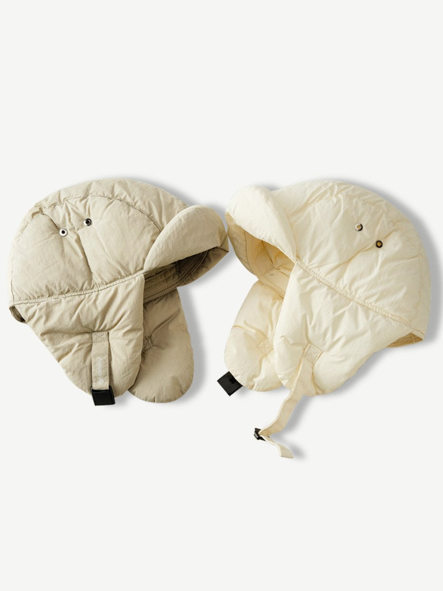 Solid Color Cute Outdoor Padded Hat