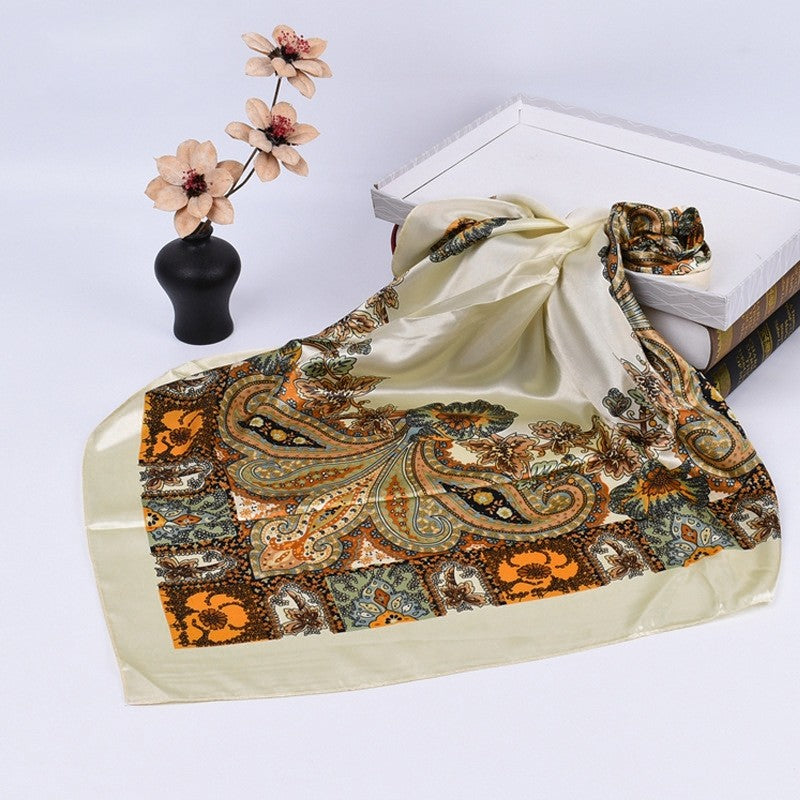 Bandana Printed Square Scarf