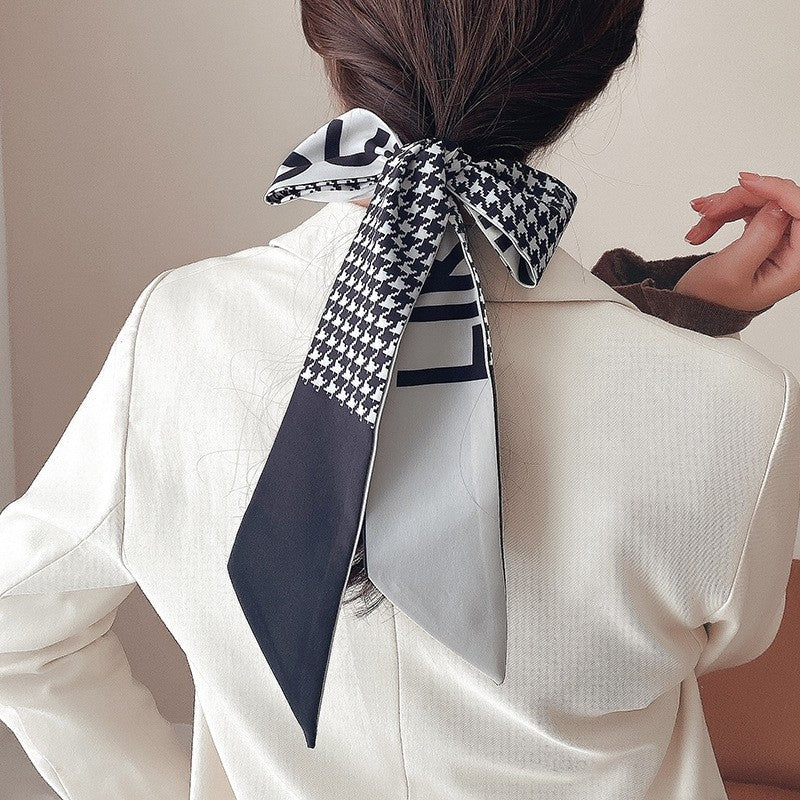 Elegant French Style Long Hair Scarf