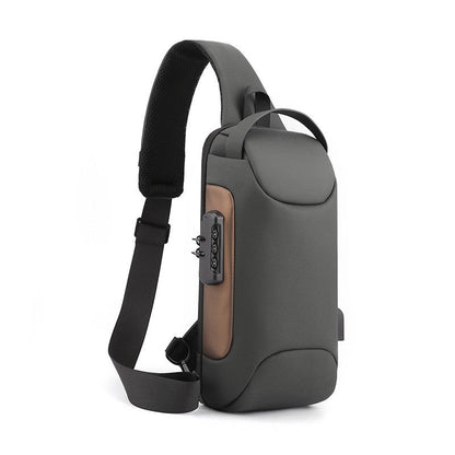Men's USB Charging Anti-Theft Crossbody Bag