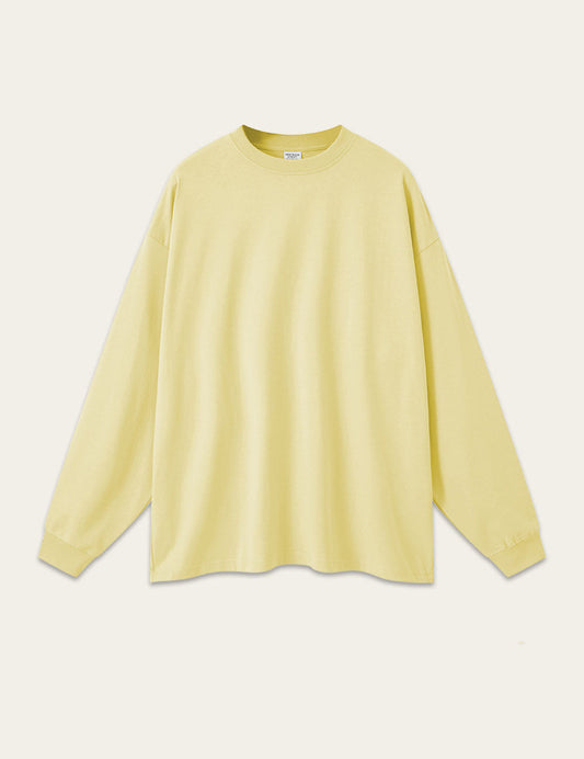 Casual Solid Color Long Sleeve Oversize Top