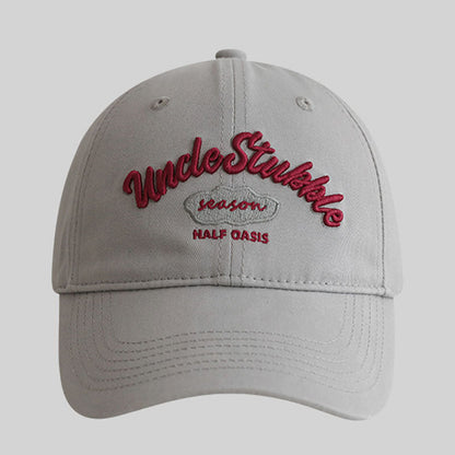 Trendy Sunshade Letter Embroidered Baseball Cap