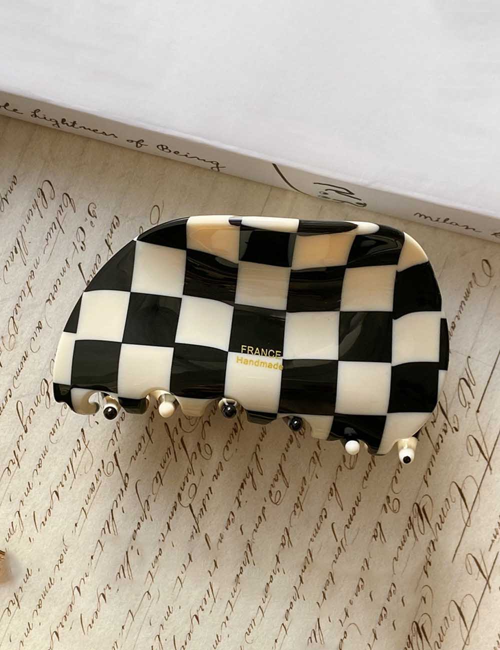 Irregular Shell Handmade Acetate Hair Claw