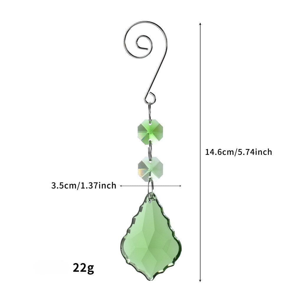 Leaf Crystal Pendant Suncatcher Hangings