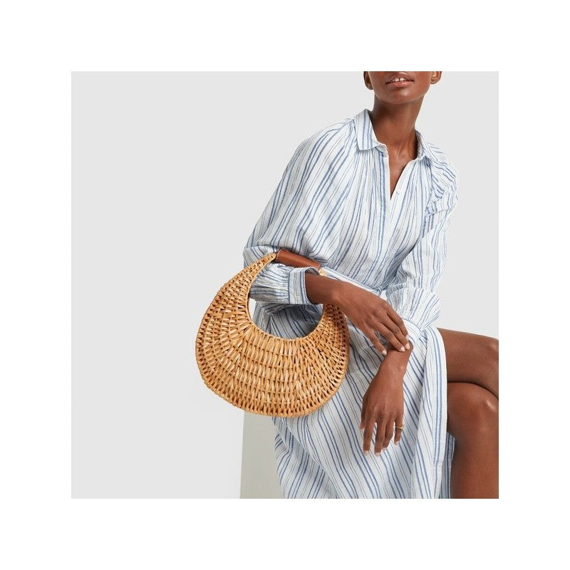 Durable Fashion Rattan Weaving Hand Bag