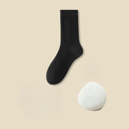 Solid Color Cotton Simple Socks