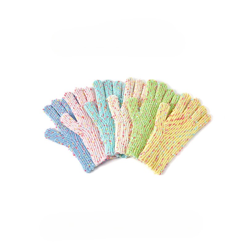 Colorful Mini Ball Sweet Knit Gloves