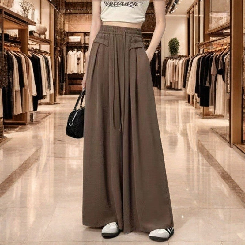 2-Pack High Waist Relaxed Fit Wide Leg Pants