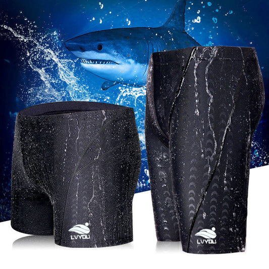 Traje de baño de competición biónico Shark Skin para hombre