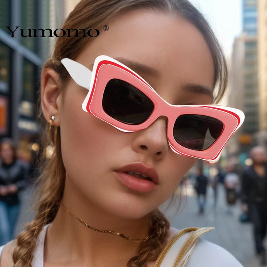 Fashion Cat Eye Personalized Anti-UV Sunglasses