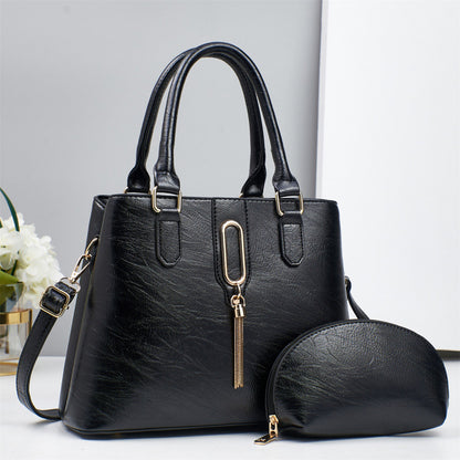 Ensemble deux pièces pour femme, sac à main élégant
