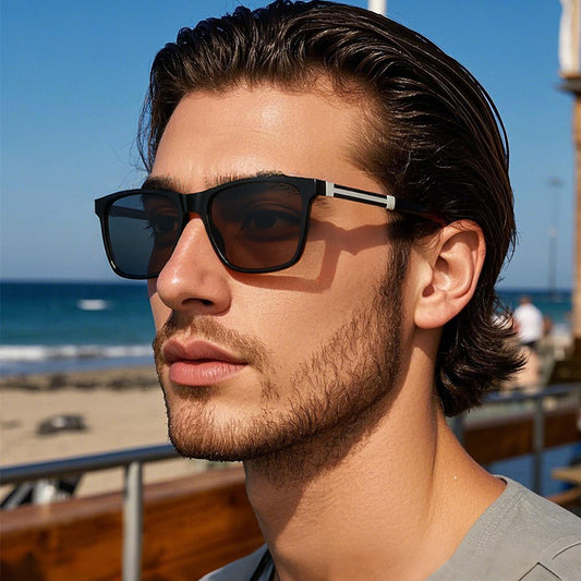 Gafas de sol de moda con protección solar para hombre
