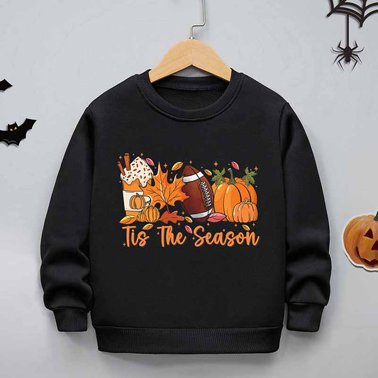 Kids Toddler Boys Girls Casual Fleece Halloween Sweatshirts