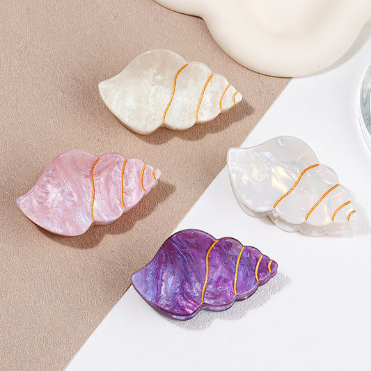 Gorace Korean Beach Vacation Conch Clamp Hairpin