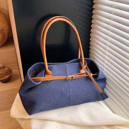 Fashion Large Capacity Denim Handbag