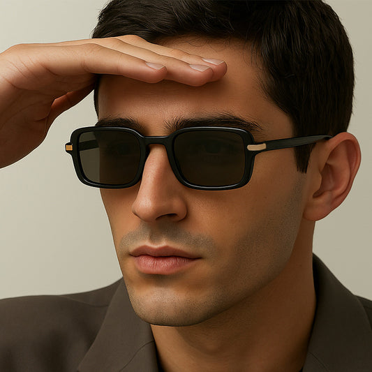 Simple Retro Box Sunglasses