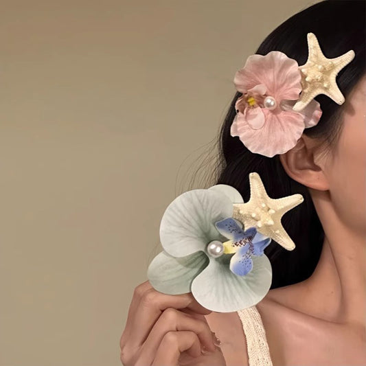 Seaside Holiday Phalaenopsis Starfish Side Clip