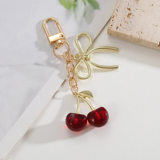Creative Cherry Fruit Key Chain