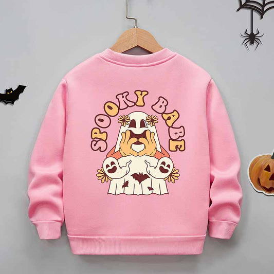 Kids Toddler Boys Girls Casual Cartoon Print Fleeces