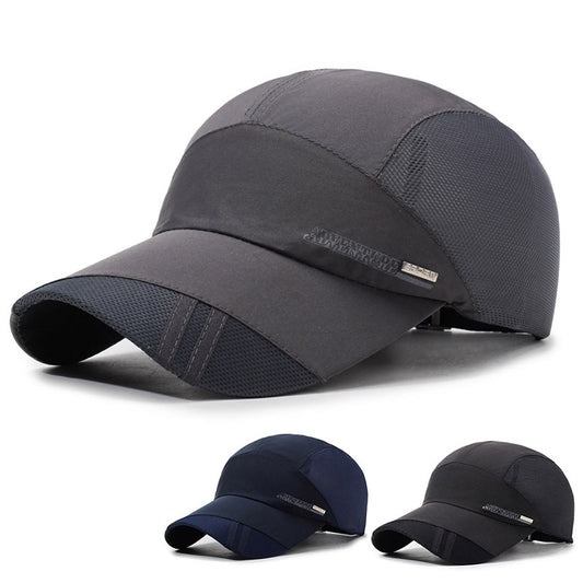 Men Fashion Casual Breathable Quick-Drying Sunshade Cap