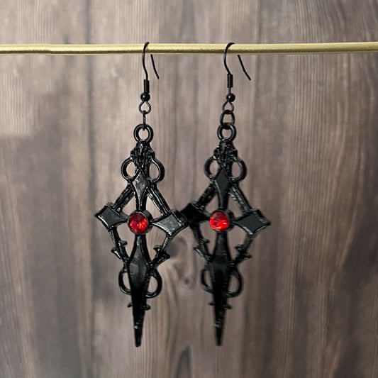 Halloween Women Fashion Vintage Gothic Earrings