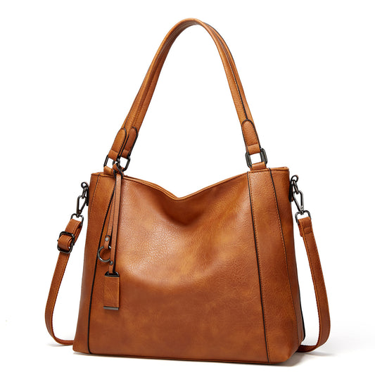 Women Autumn And Winter Soft Leather Tote Bag