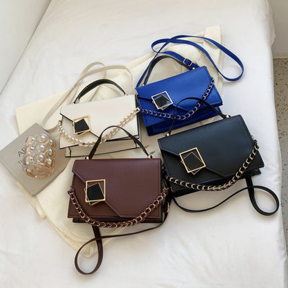 Elegant Solid Color Shoulder Bag for Women