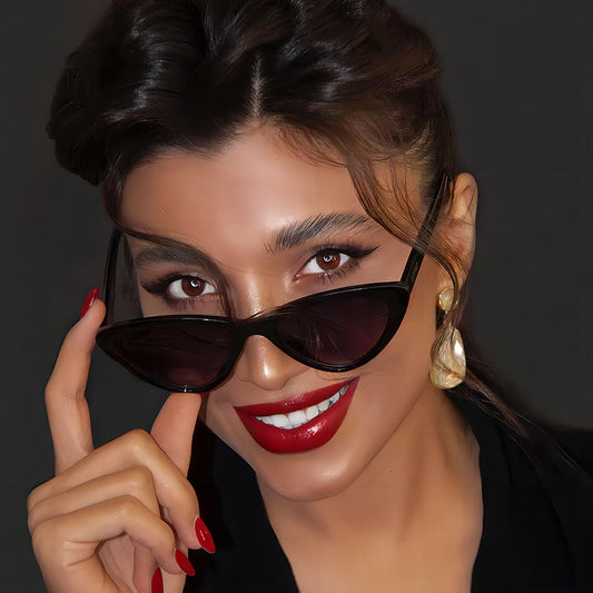 Women's Fashion Sunscreen Cat Eye Sunglasses