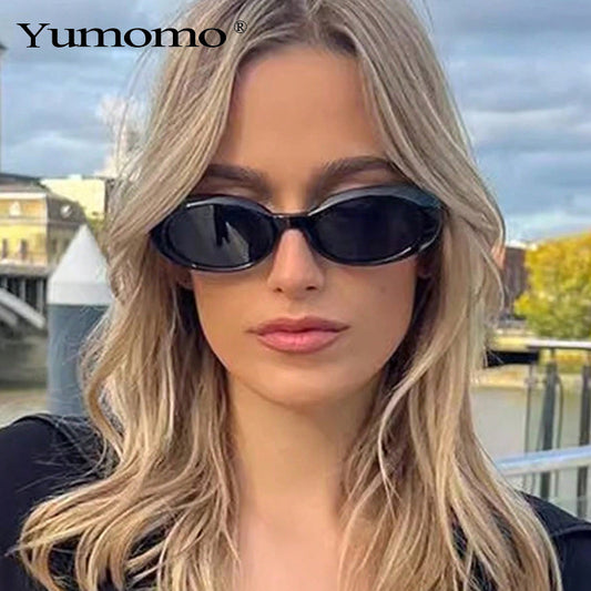 Classic Small Oval Frame Sunglasses
