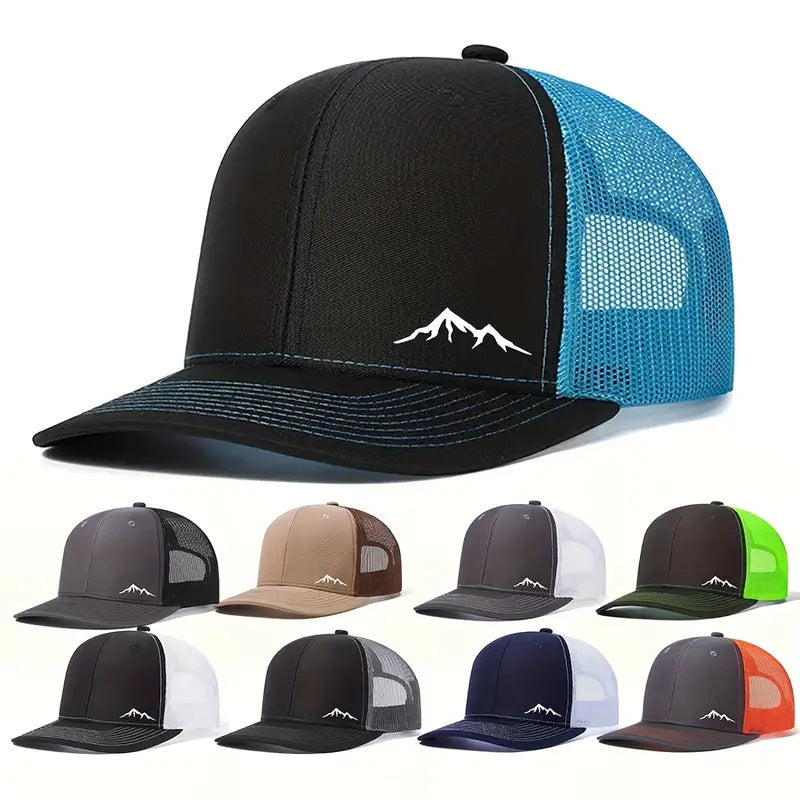 Men's Casual Mesh Baseball Cap Adjustable Breathable Sport Hat
