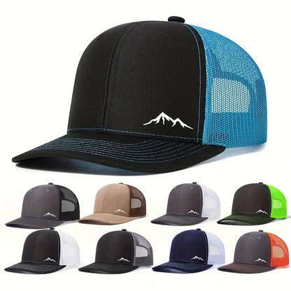 Men's Casual Mesh Baseball Cap Adjustable Breathable Sport Hat
