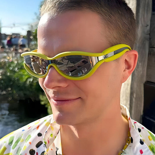 Fashion Personalized Anti-UV Large Frame Sunglasses