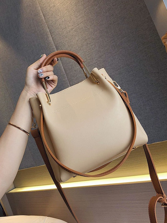 Women Bucket Large Capacity Shoulder Crossbody Bag