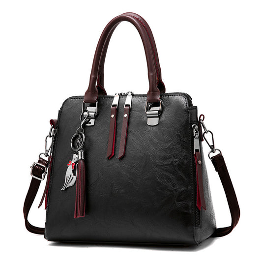 Sac à main décontracté en PU de grande capacité pour femme, idéal pour le style urbain