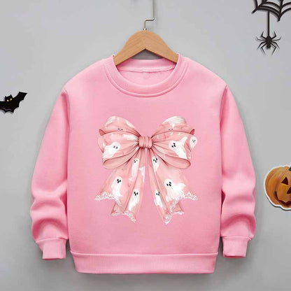 Kids Toddler Boys Girls Casual Fleece Halloween Sweatshirts