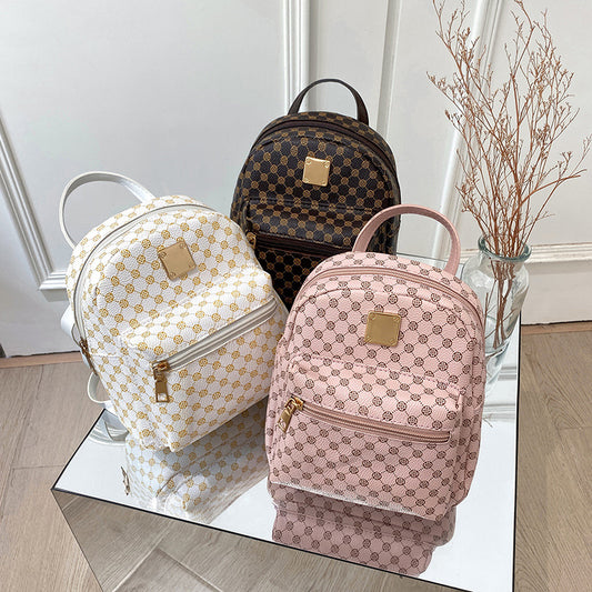 Women Fashion Mini Backpack in PU Material
