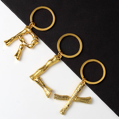 Fashion Creative Alphabet Keychain