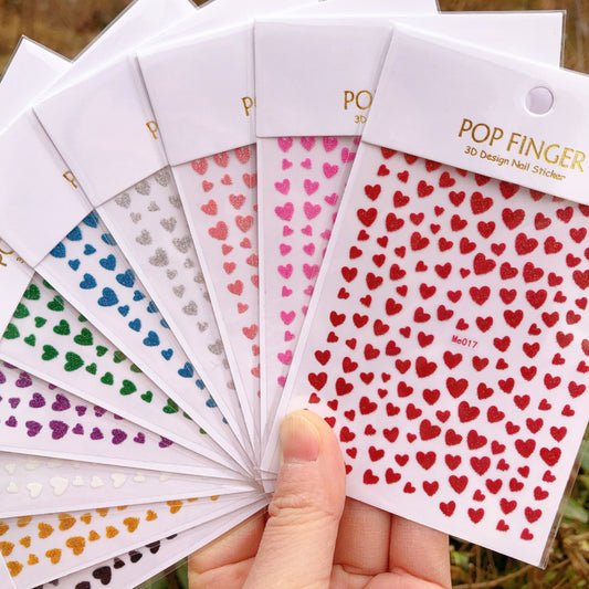 Autocollants pour ongles Love pour la Saint-Valentin