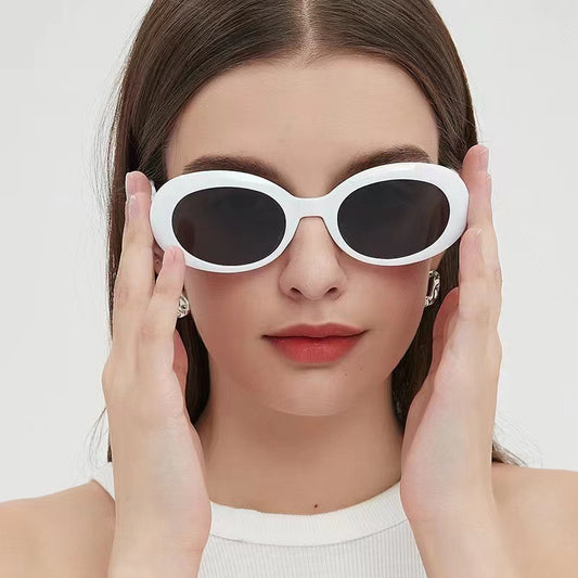 Summer Fashion Round Large Frame Sunglasses