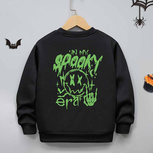 Kids Toddler Boys Girls Cartoon Alphabet Fleece Sweatshirt