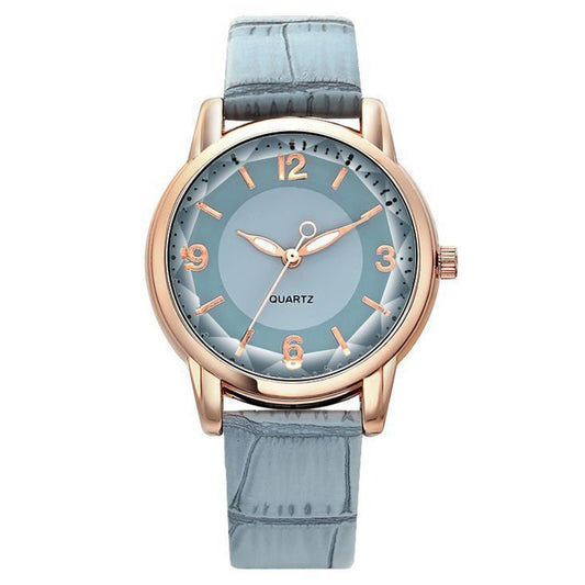 Women Fashion Solid Color Simple Quartz Watch