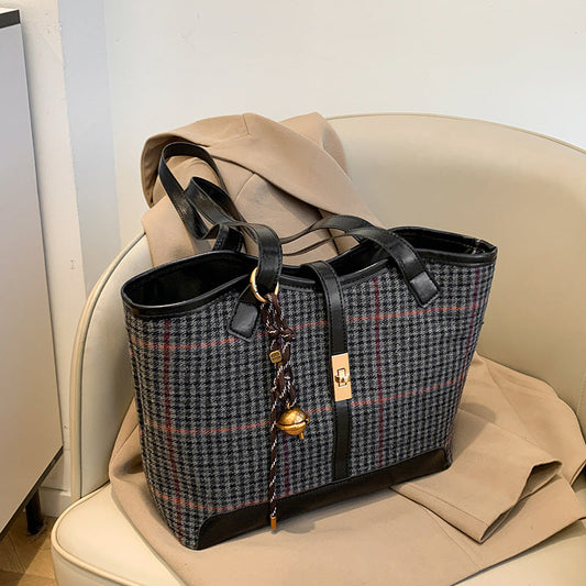 Sac fourre-tout décontracté à la mode pour femmes, grande capacité