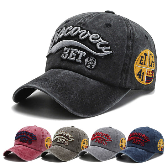 Gorra vaquera bordada vintage