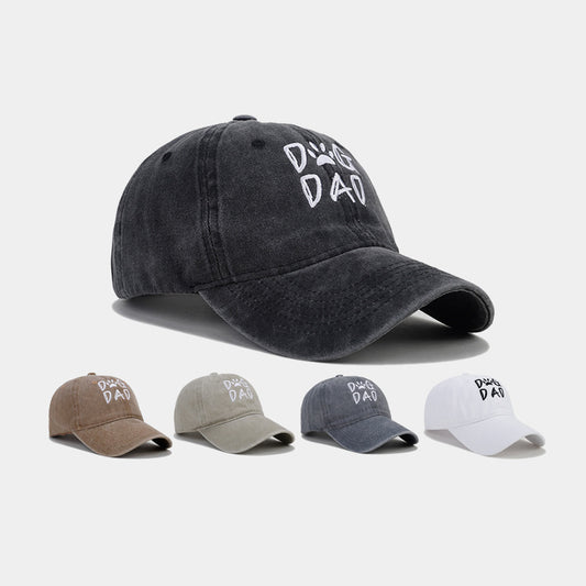 Men Fashion Casual Embroidered Letter Breathable Cap